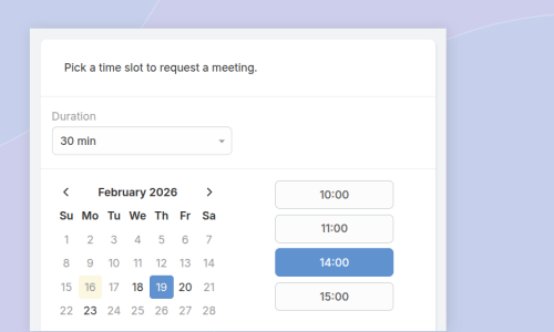 Meeting Scheduler